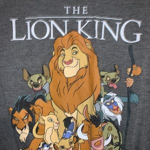Gray Lion King Shirt